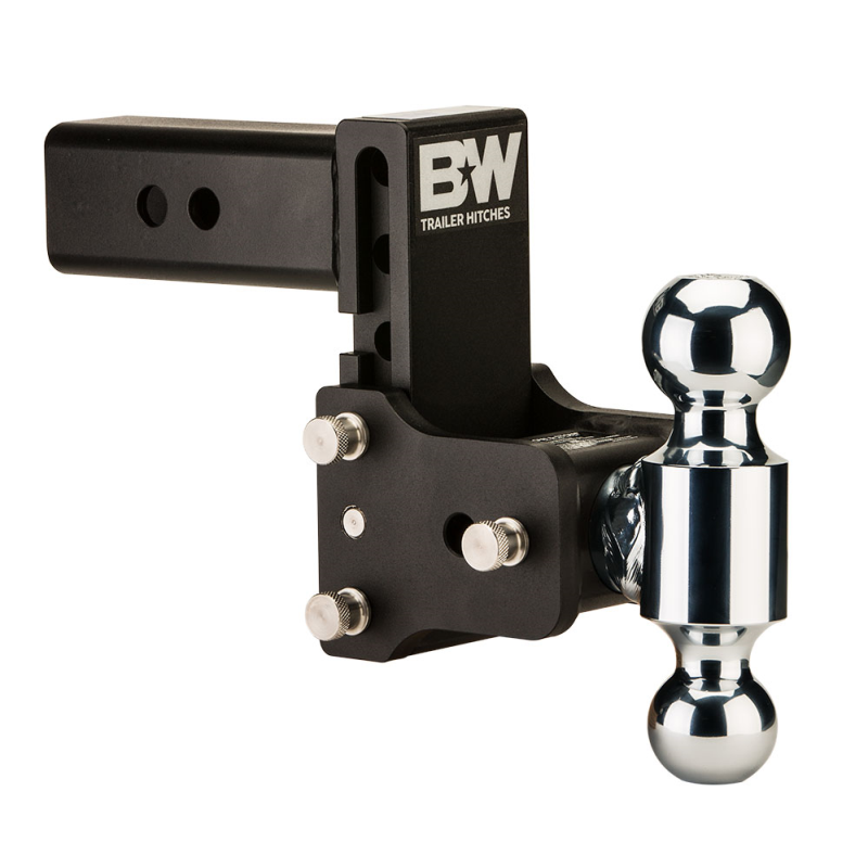 B&W Trailer Hitches 2.5 Model 8 Black Dual Ball Mount Hitches Model TS20037B