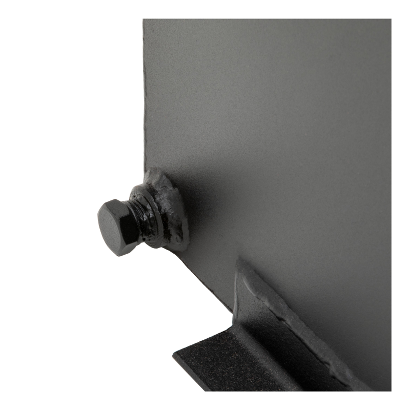 UWS Matte Black Hammerhead-Style 100-Gallon L-Shape Steel Transfer Tank Model ST-100HH-MB