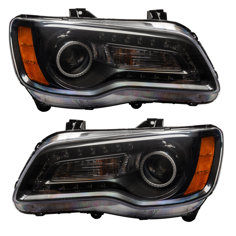 Oracle 11-14 Chrysler 300C SMD HL - Black - NON HID - DRL - w/ 2.0 Controller