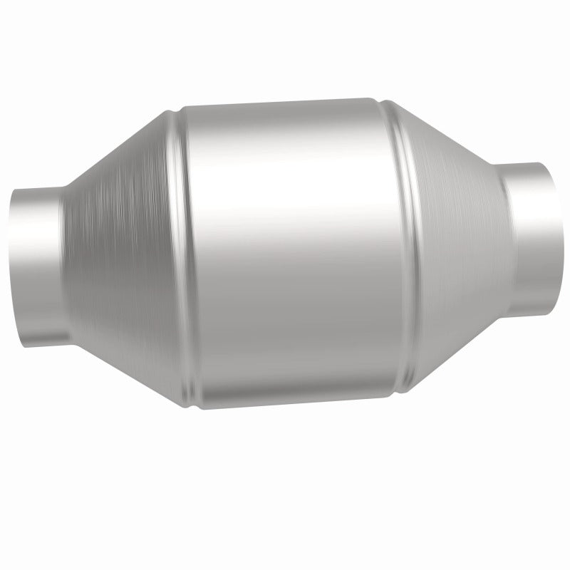 MagnaFlow Univ Cat Conv 2.5in Inlet/Outlet Center/Center Round 3in Body L x 5in W x 8.75in Overall L