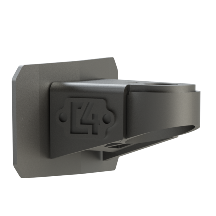 Body mount relocation bracket for 3rd Gen vehicles, designed for improved offroad performance and stability.