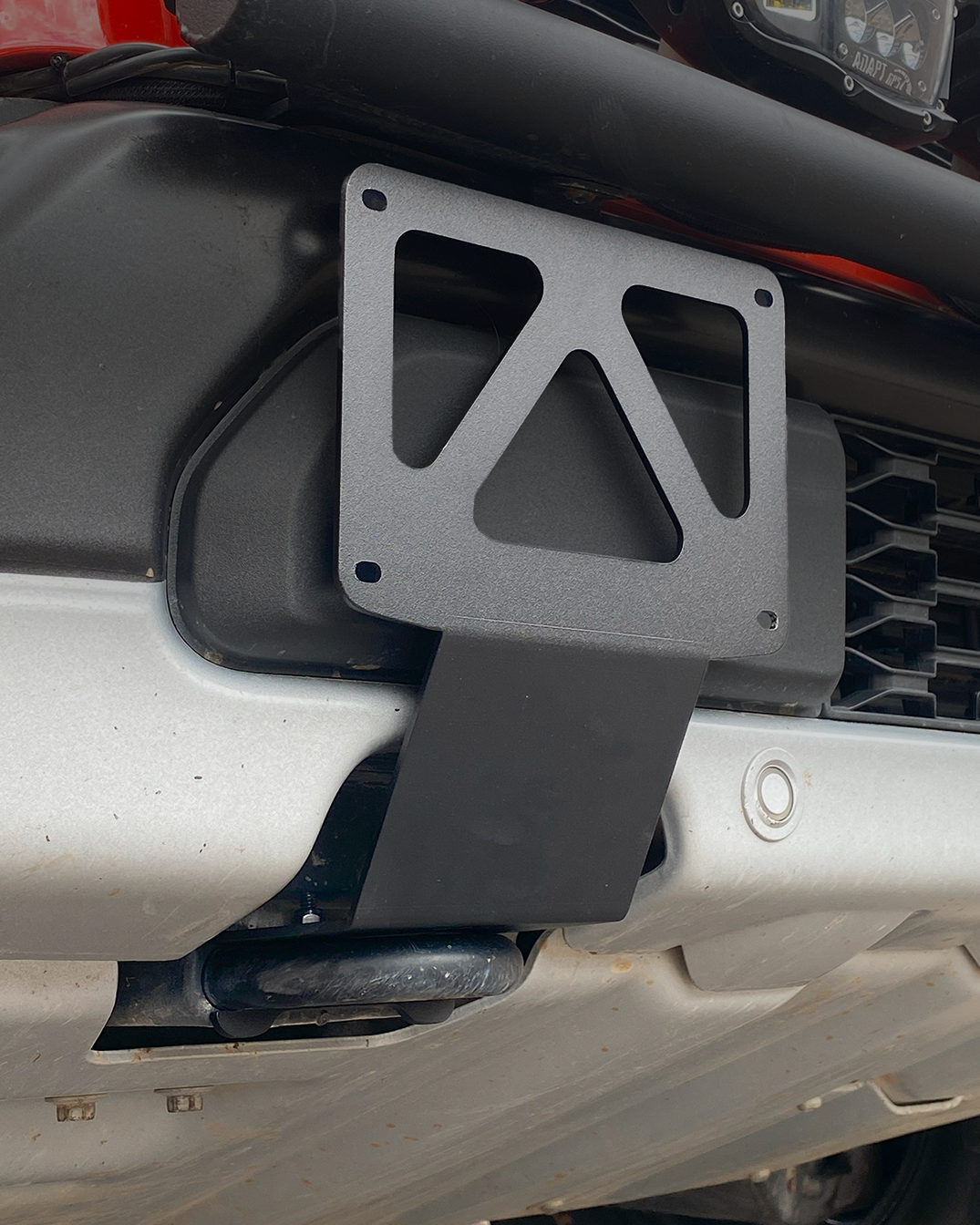 Gen 2 & Gen 3 Raptor (2017-2023) - Front Tow Hook License Plate Mount