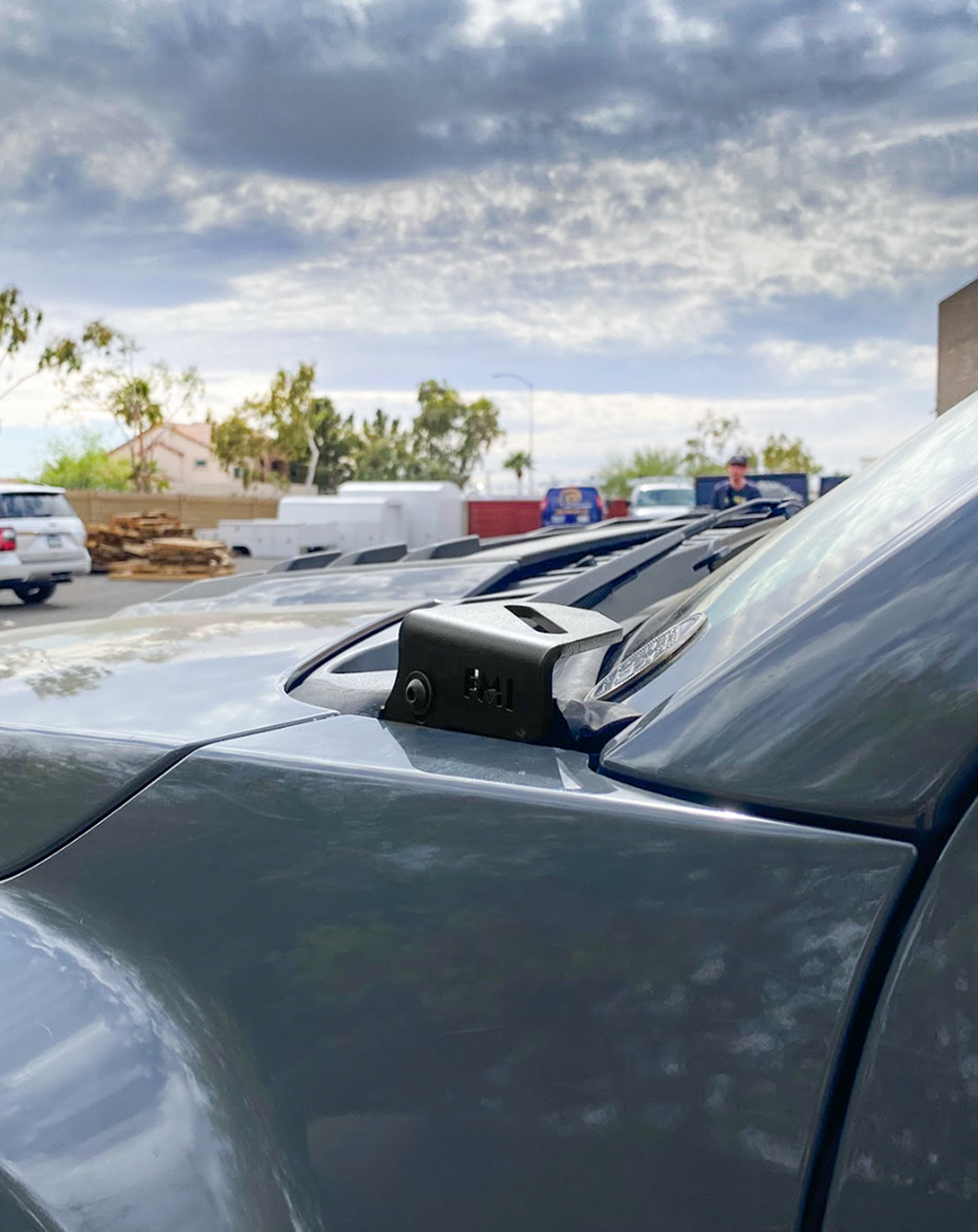 Front A-Pillar light mount kit for 2017-2020 Gen 2 Raptor, designed for optimal off-road lighting installation.