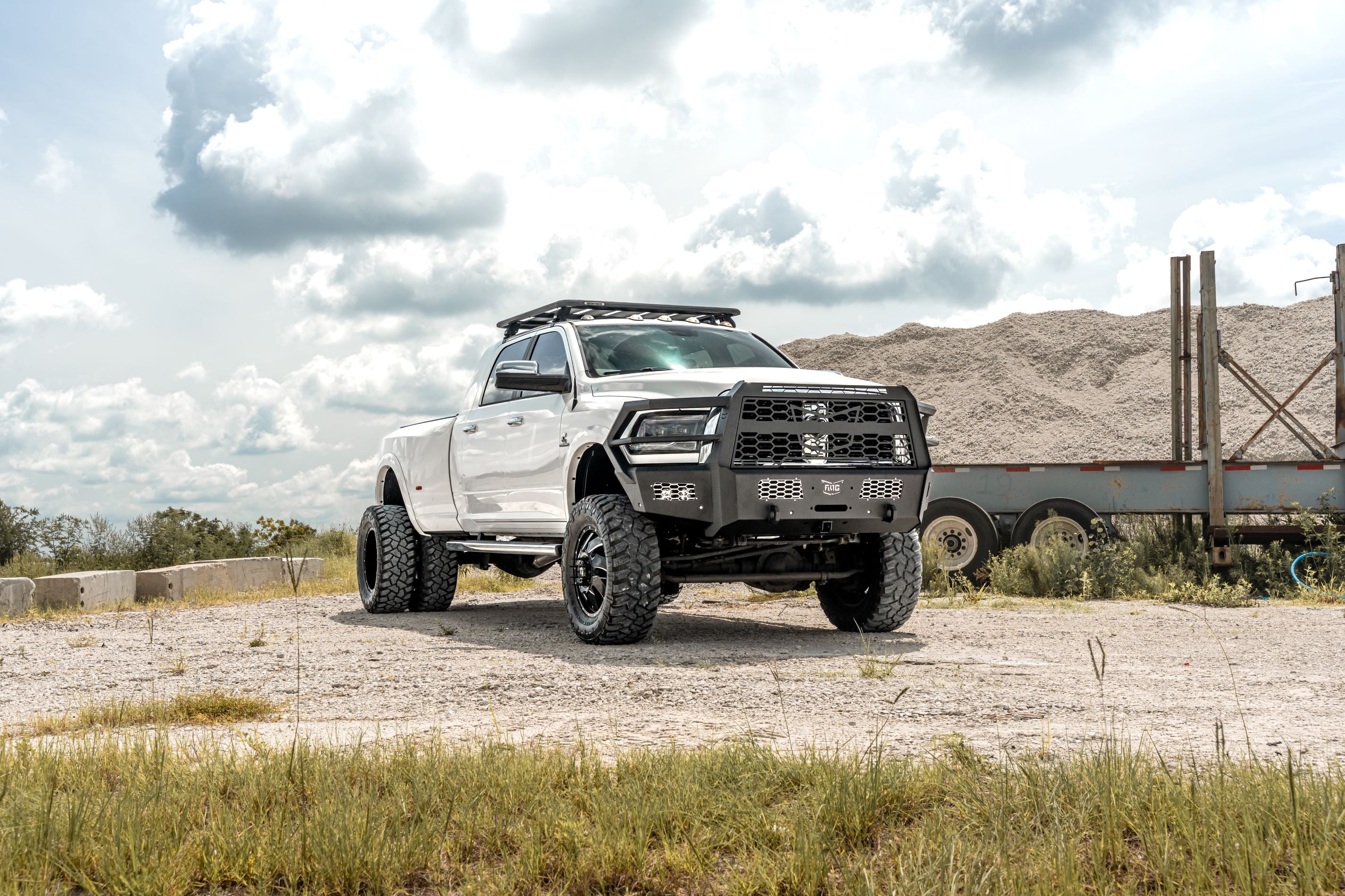 Frontier Series 2010-2018 Dodge Ram 2500/3500 Front Bumper - Full Guard