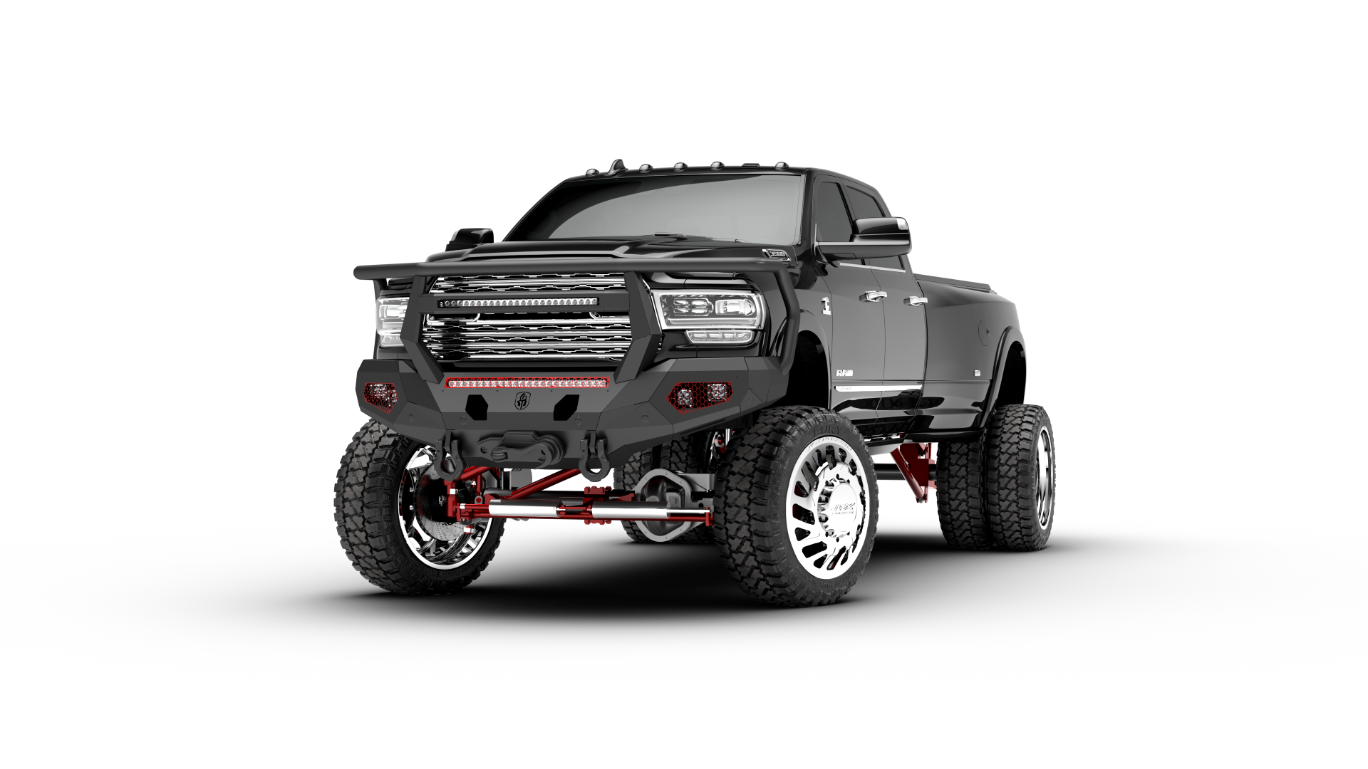 Evolution Front Winch Bumper Reaper Guard - Texture Black 2019-2024 RAM 2500 3500