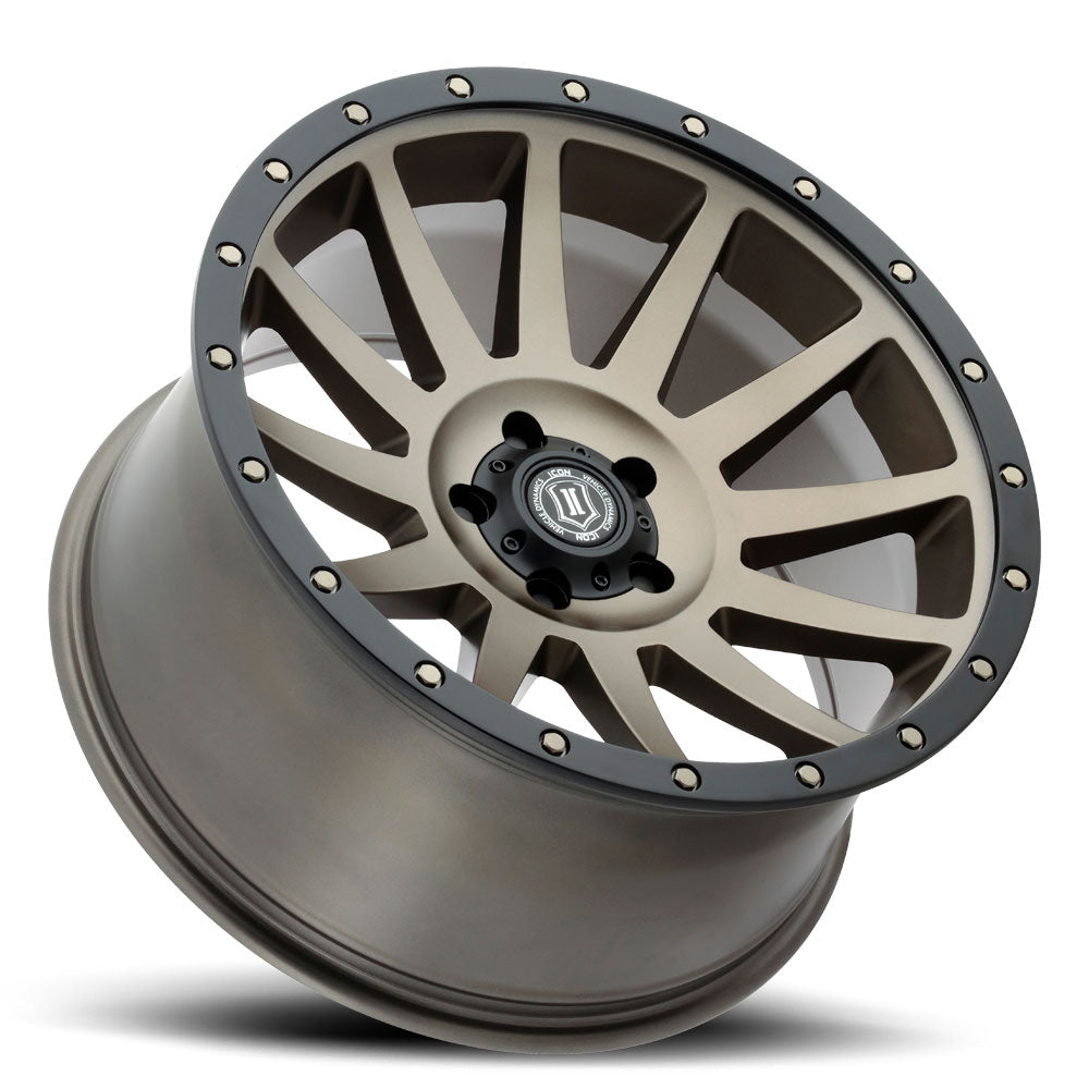 Compression 20 X 10 / 5 X 5 / -12MM / 5 Inch Back Space Bronze, ICON Alloys
