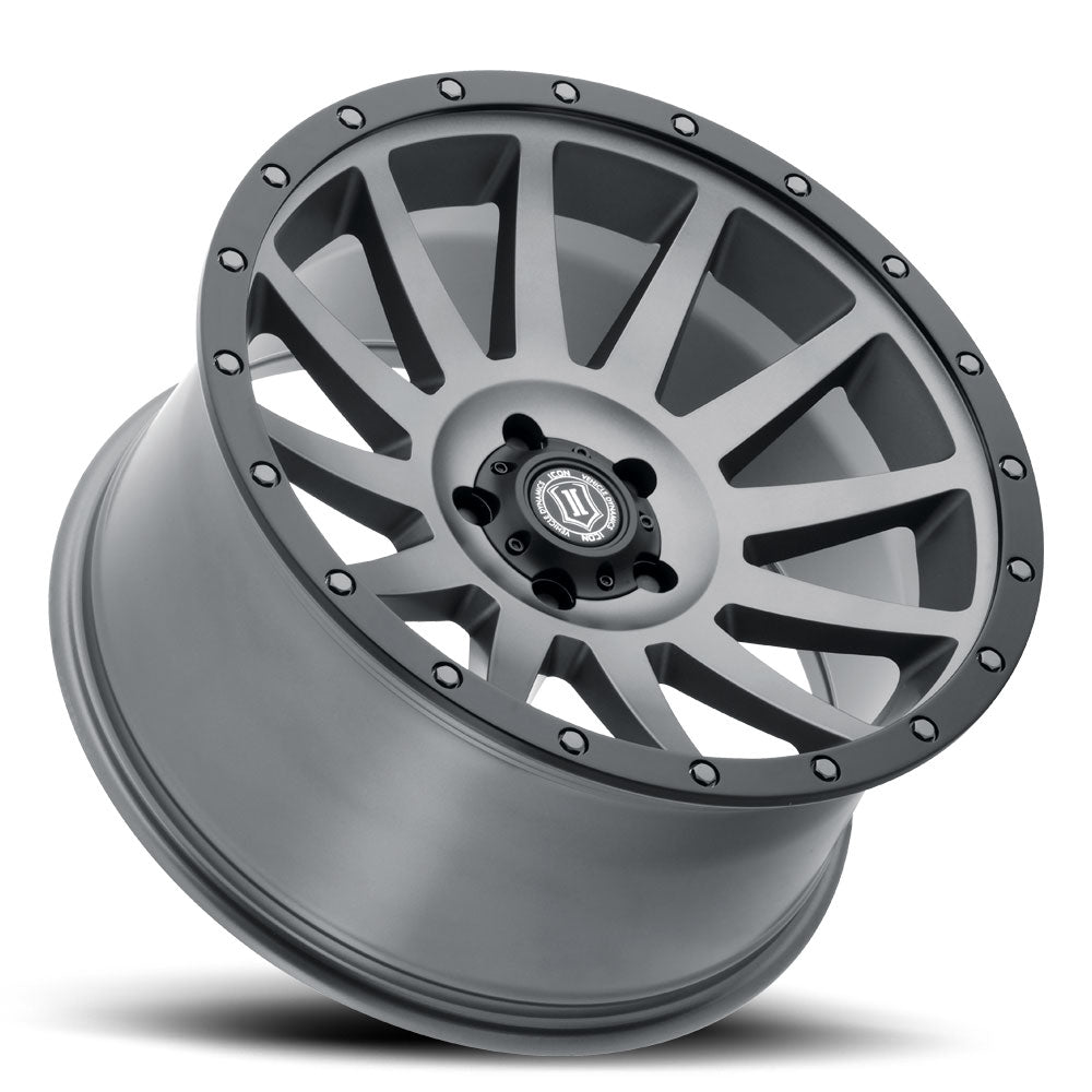 Compression 20 X 10 / 5 X 5 / -12MM / 5 Inch Back Space Titanium, ICON Alloys