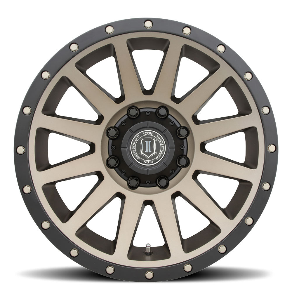 Compression 20 X 10 / 8 X 180 / -19 MM / 4.75 Inch Back Space Bronze, ICON Alloys