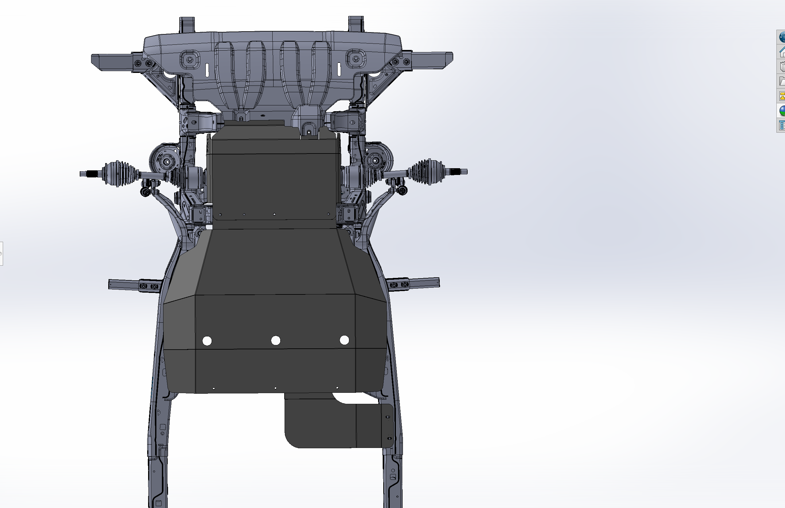 2021 and newer Ford Bronco skid plate designed for underbody protection during off-road adventures.