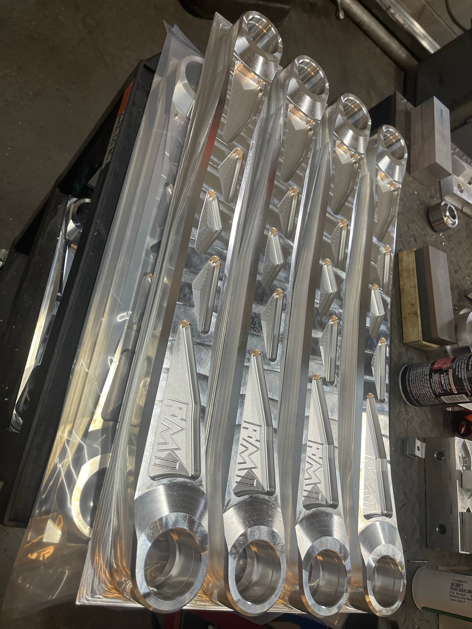 Bronco rear suspension kit featuring billet aluminum rear arms, showcasing precision engineering and durability.