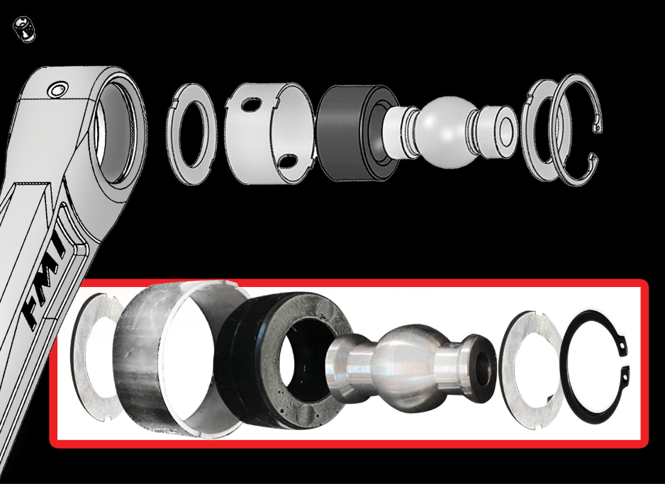 Ford Raptor (2021-2024) Billet Aluminum Rear Lower Suspension Arms with Ultra-Flex Joints