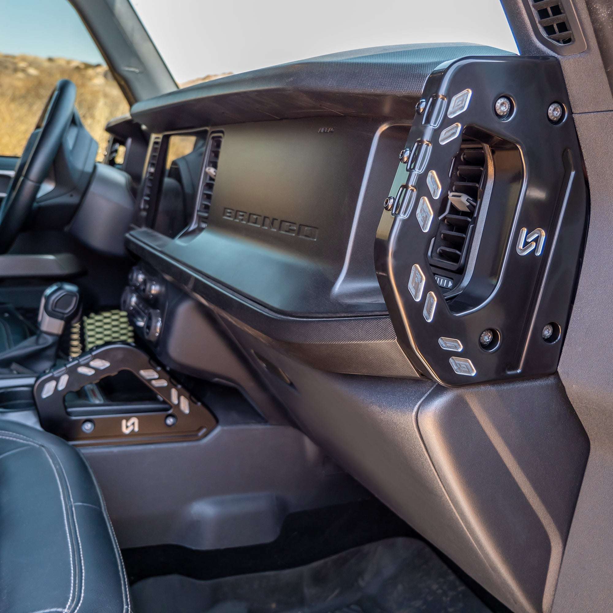 Billet Dash Side Handles for Ford Bronco