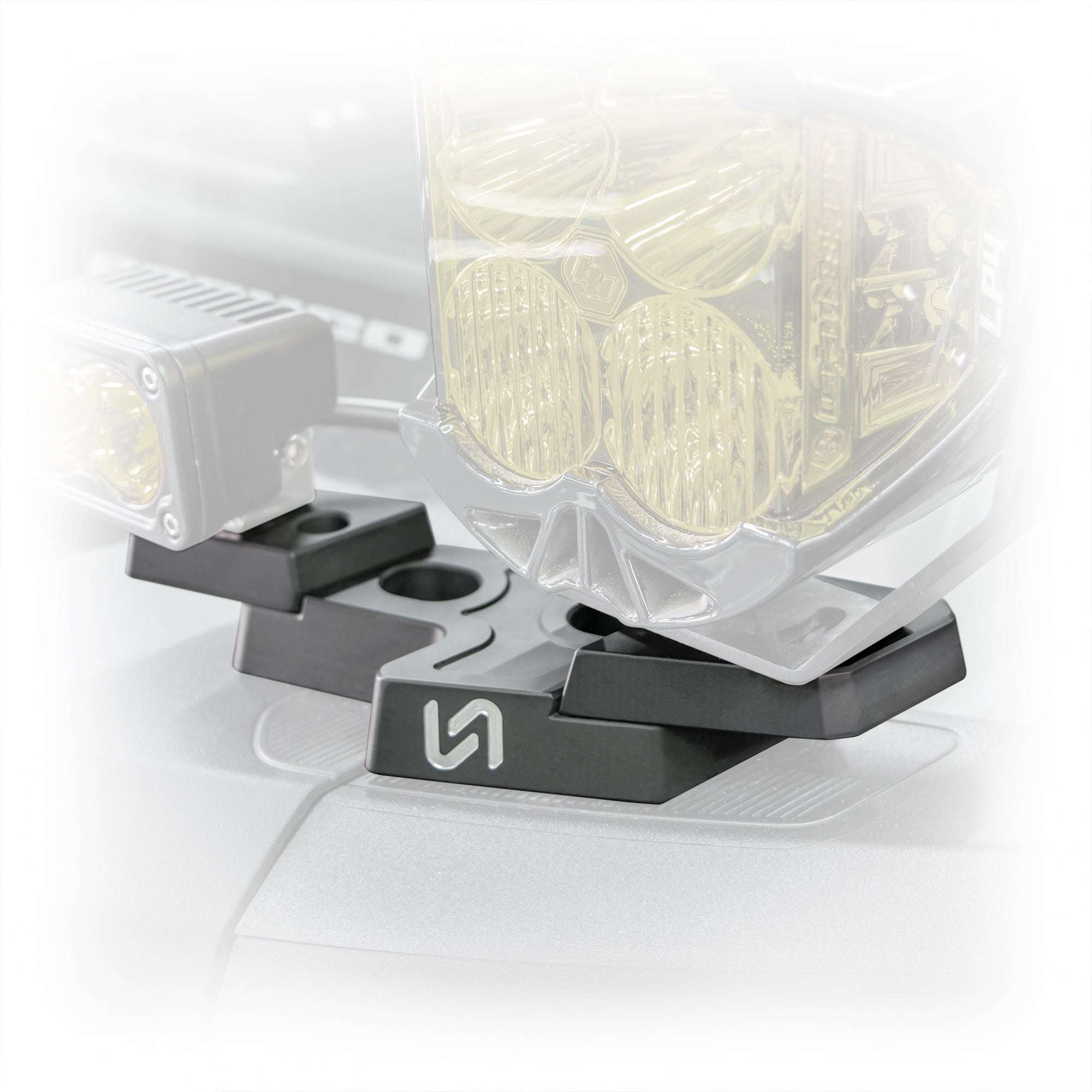 Billet Mirror Light Mounts for Ford Bronco