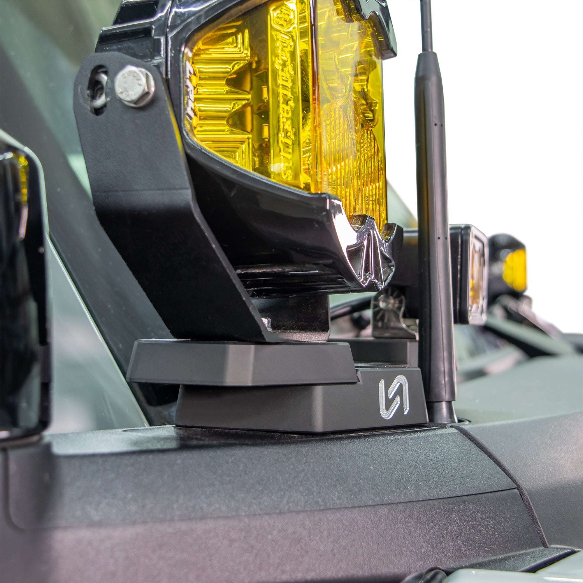 Billet Mirror Light Mounts for Ford Bronco