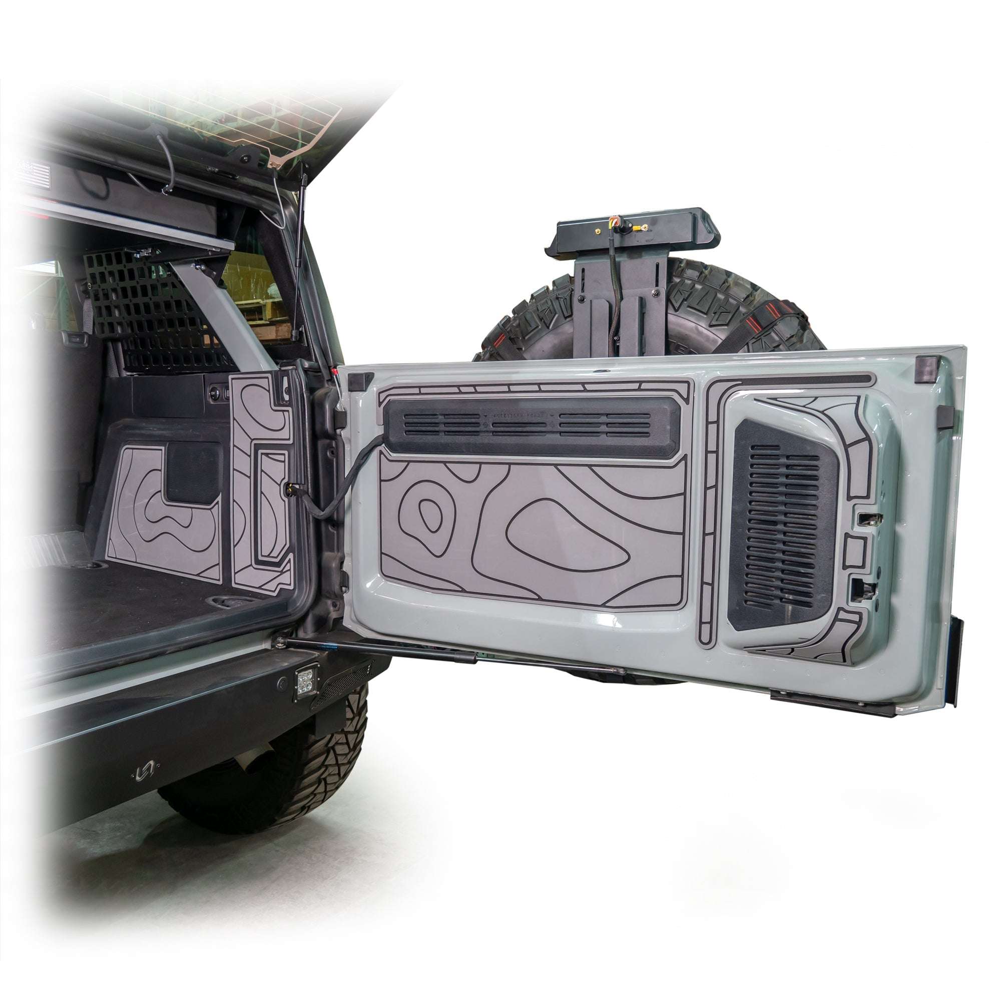 Cargo Area Foam Protector Kit Variant for Ford Bronco 4-Door