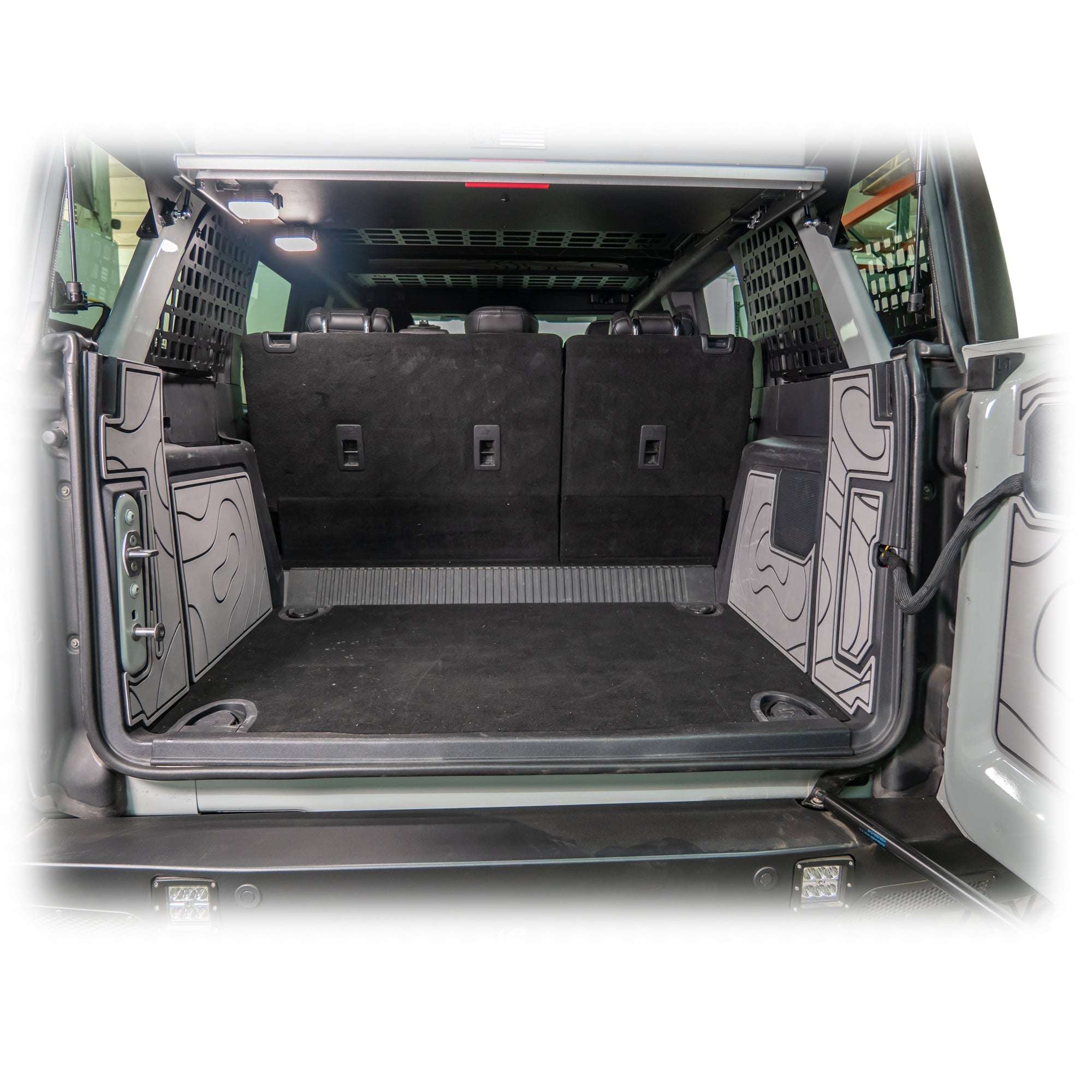 Cargo Area Foam Protector Kit Variant for Ford Bronco 4-Door