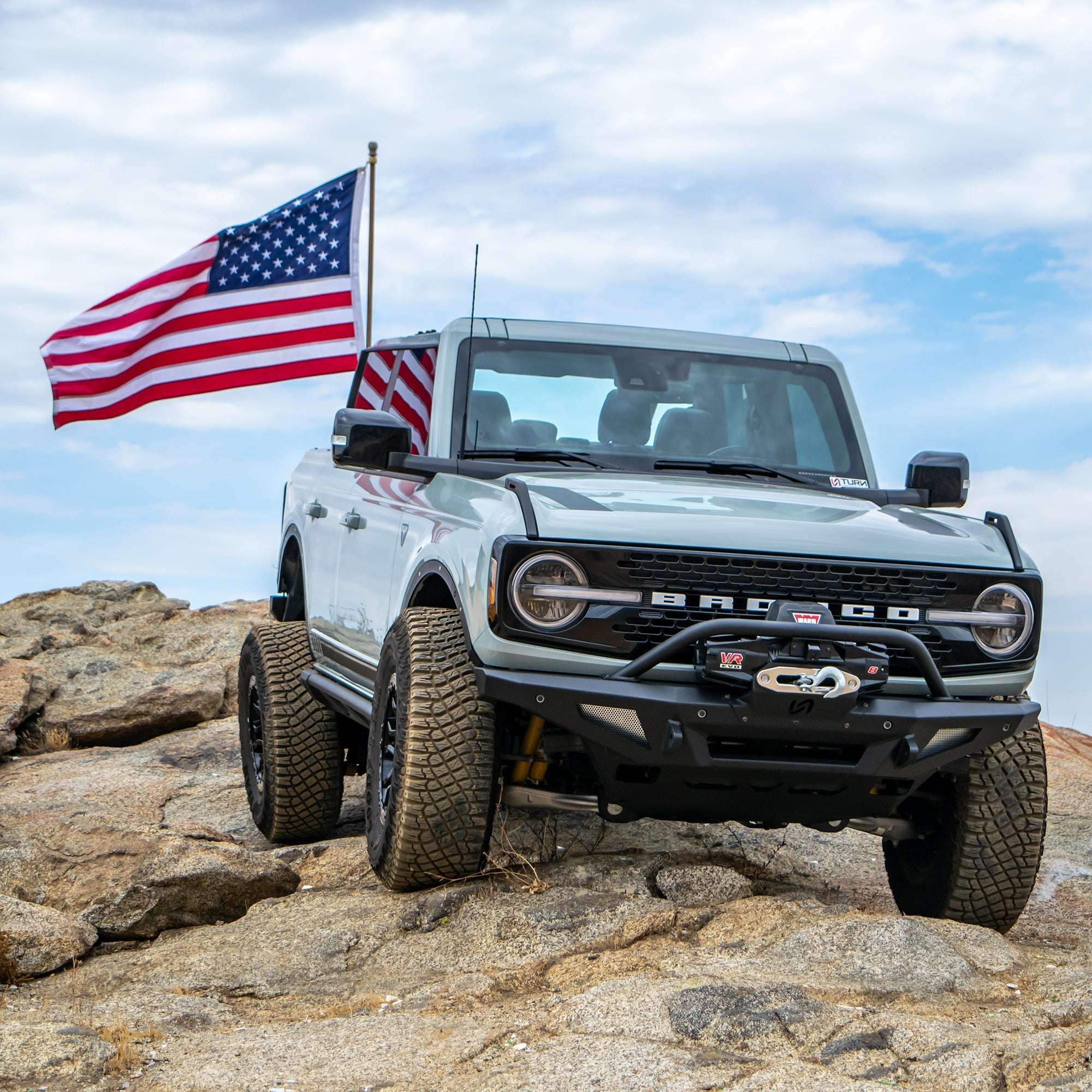 HD Tailgate Flag Mount for Ford Bronco