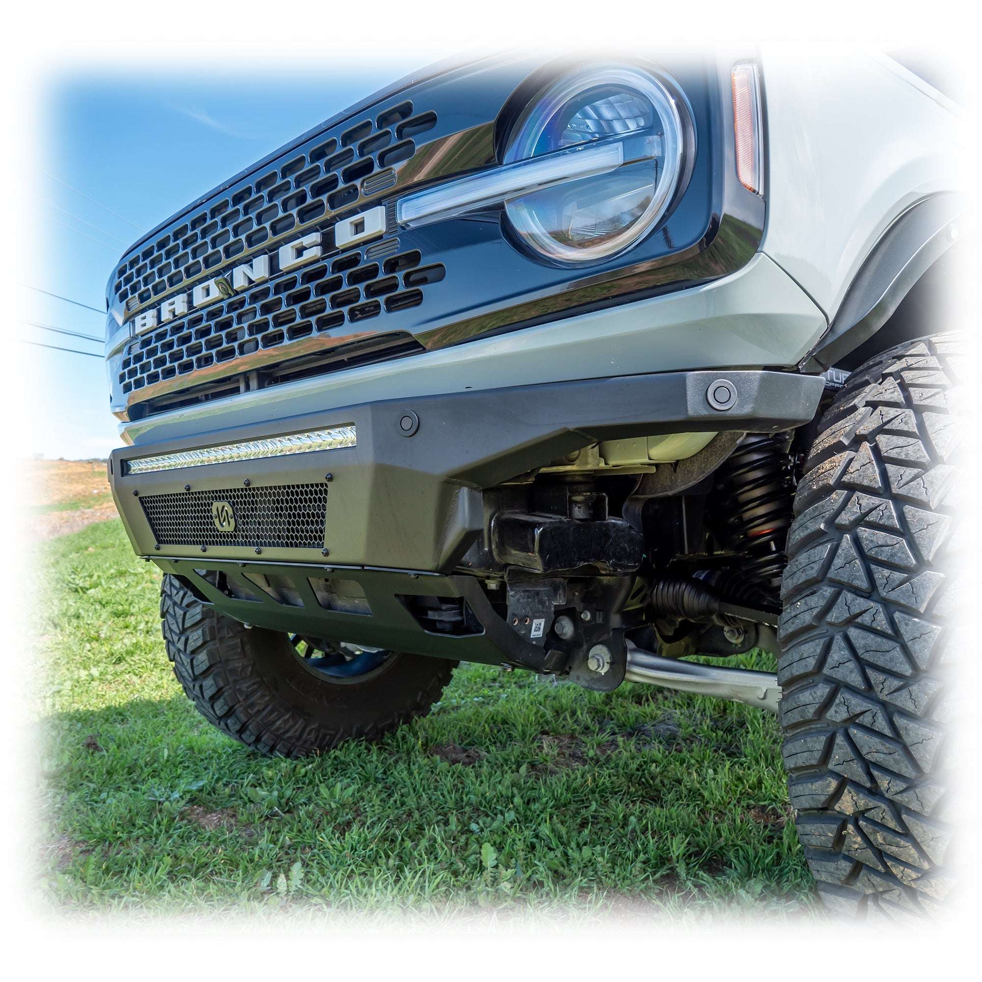 Hyperlyte Front Bumper and Skid Plate for Ford Bronco