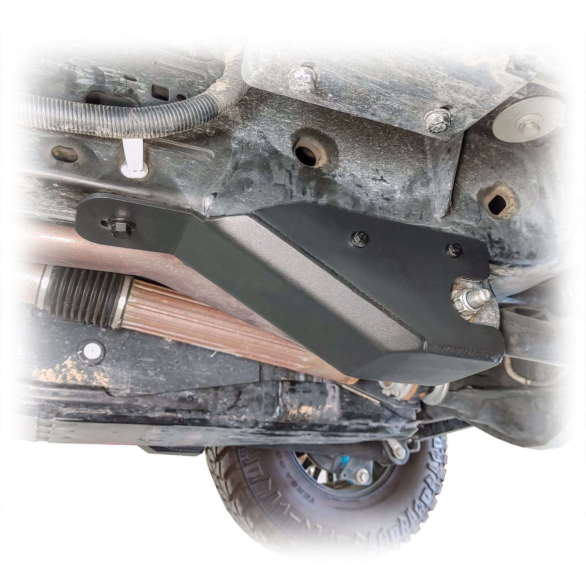 Rear Lower Control Arm Skid Plates for Ford Bronco 4-Door