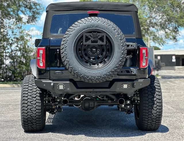 Steel Fender Flares Kit with Marker Lights for Ford Bronco