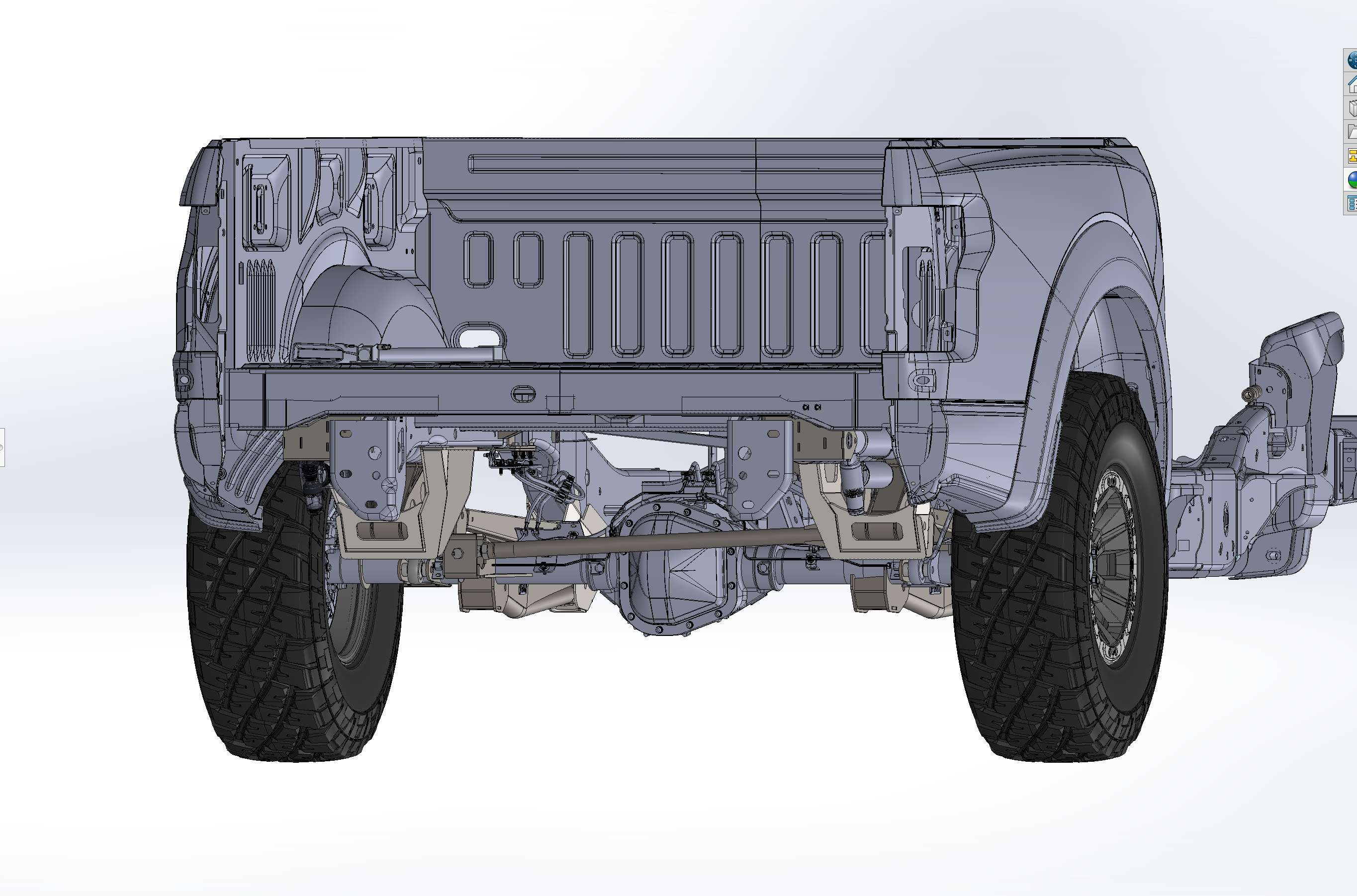 2021-2024 Raptor Long Travel Rear Suspension Kit designed for Gen 3 Raptors, featuring 19 inches of travel for enhanced off-road performance.