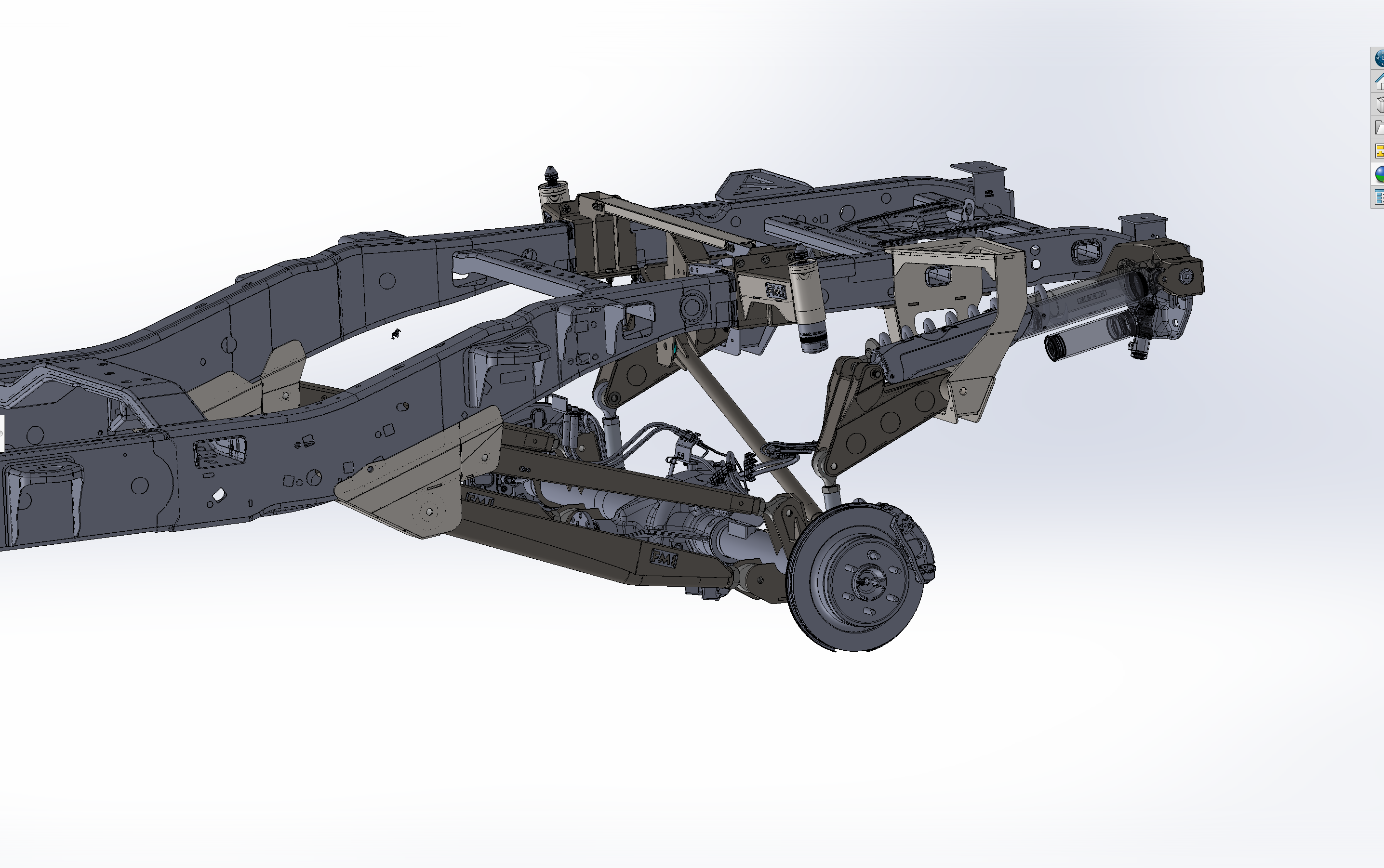 2017-2020 Raptor long travel 5-link rear suspension conversion kit for F150 and Gen 2 Raptors with 19 inches of travel.