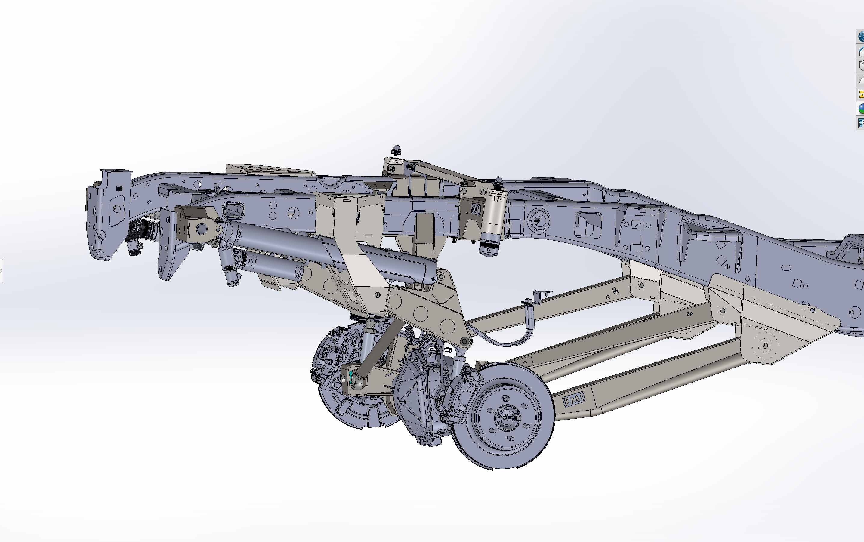 2021-2024 Raptor Long Travel Rear Suspension Kit showcasing 19 inches of travel for Gen 3 Raptors, highlighting advanced design.