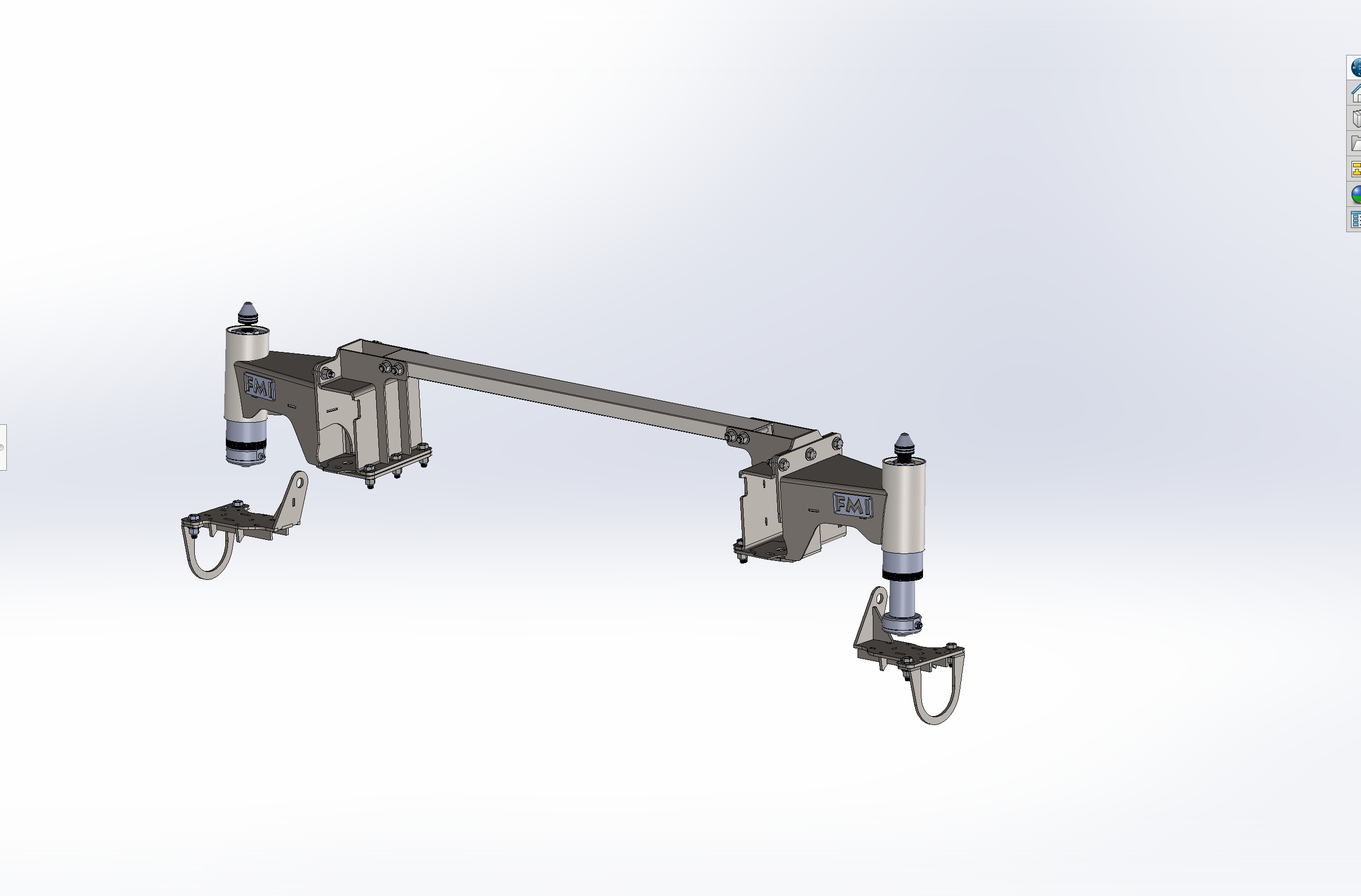 2021-2024 Ford Raptor rear bump stop kit featuring durable construction for enhanced off-road performance and stability.