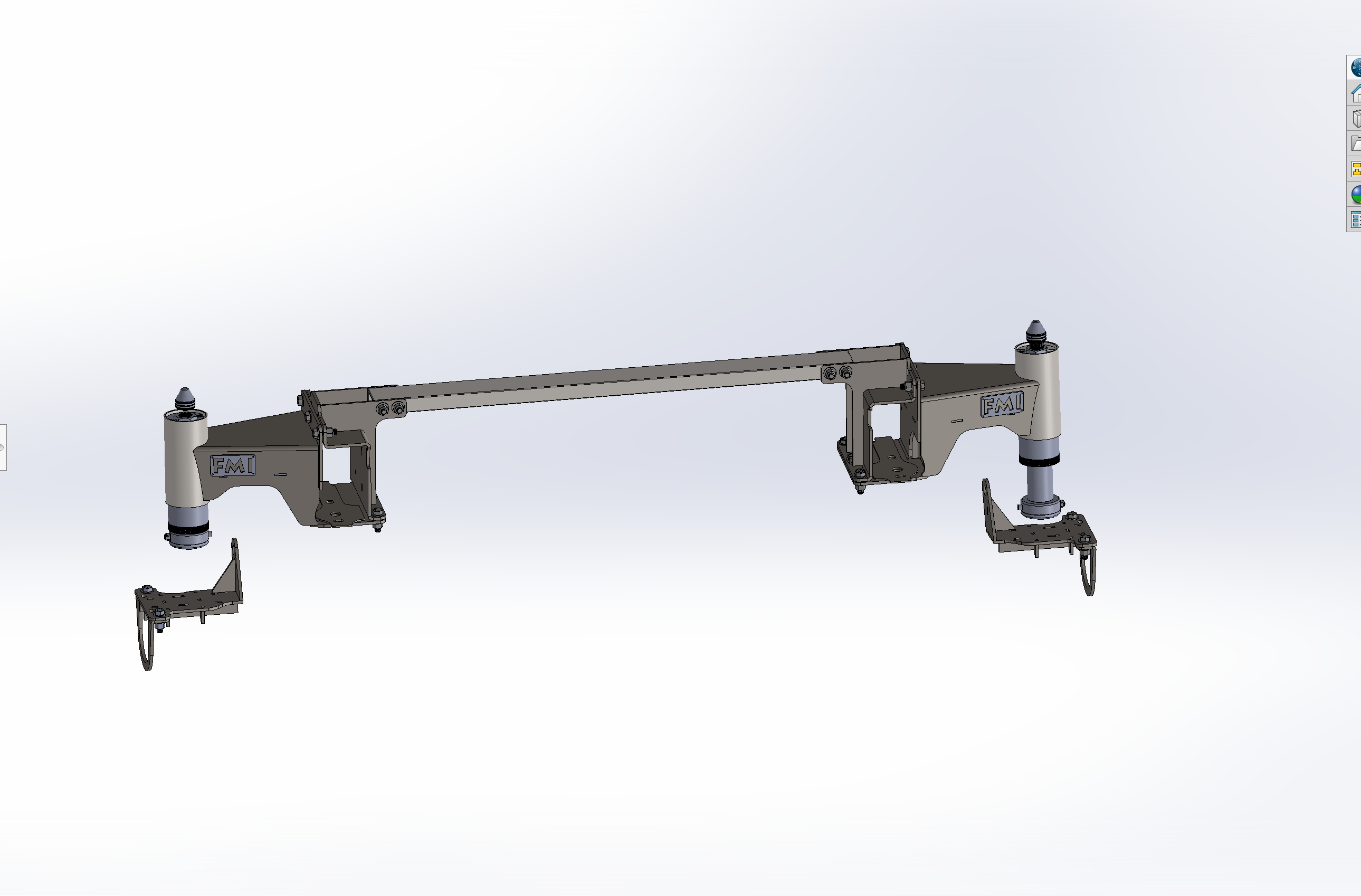 2021-2024 Ford Raptor rear bump stop kit featuring durable components for enhanced offroad performance and stability.