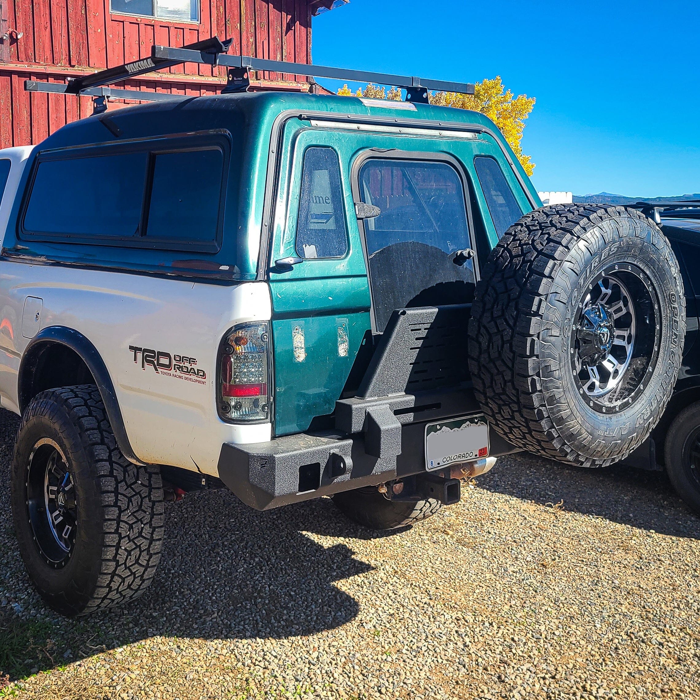 1995-2004 Toyota Tacoma Swing Out Rear Bumper by Chassis Unlimited Inc. 