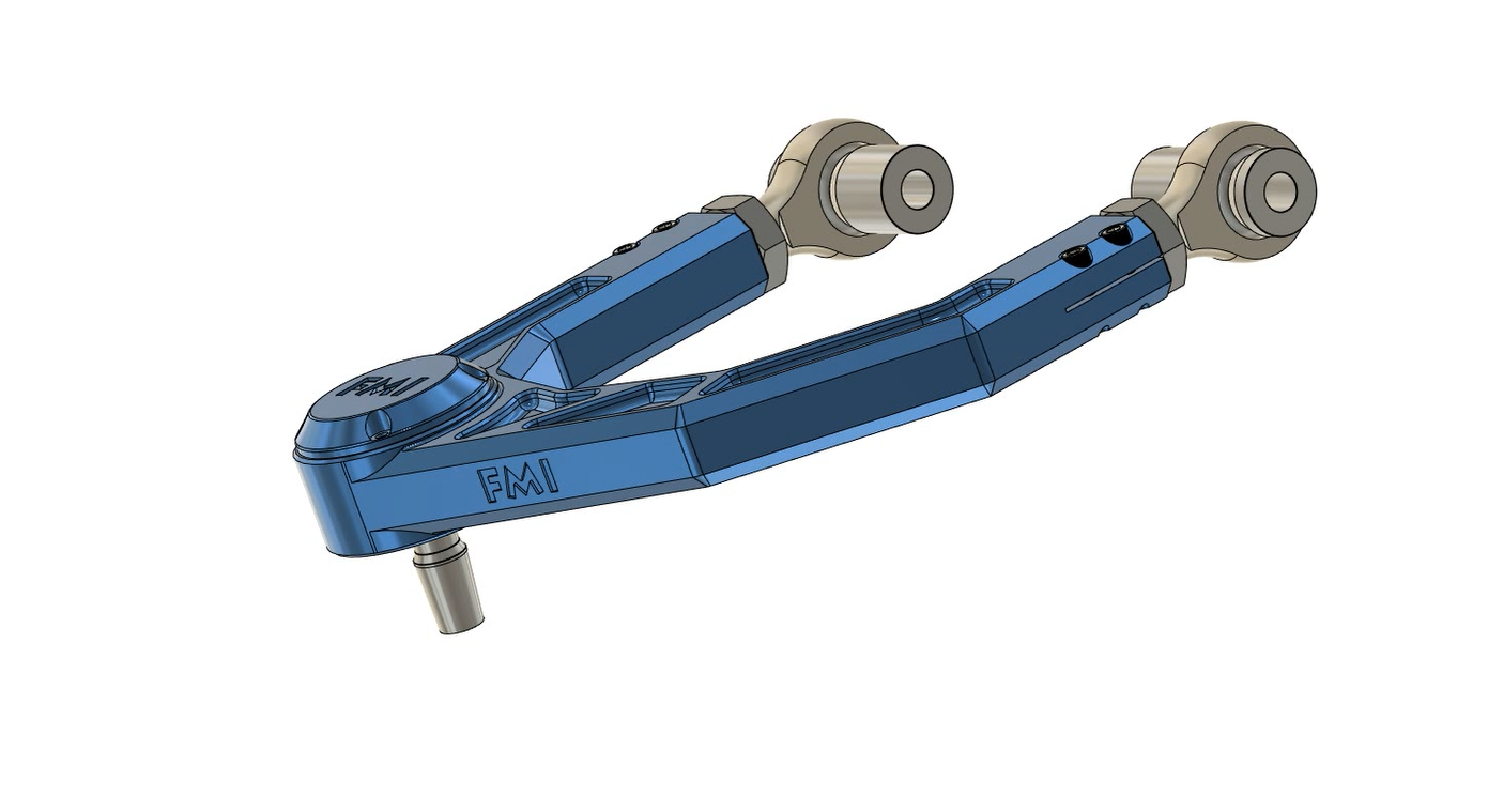 2024 Ranger Raptor billet upper control arm kit designed for stock length with durable construction for enhanced performance.