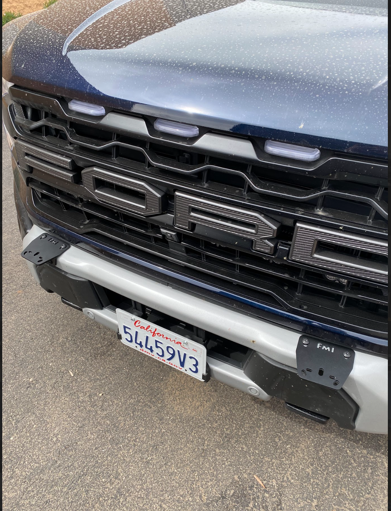 Light mount brackets for 2024+ Gen 3.5 Raptor, designed for stock bumpers, enhancing off-road lighting options.