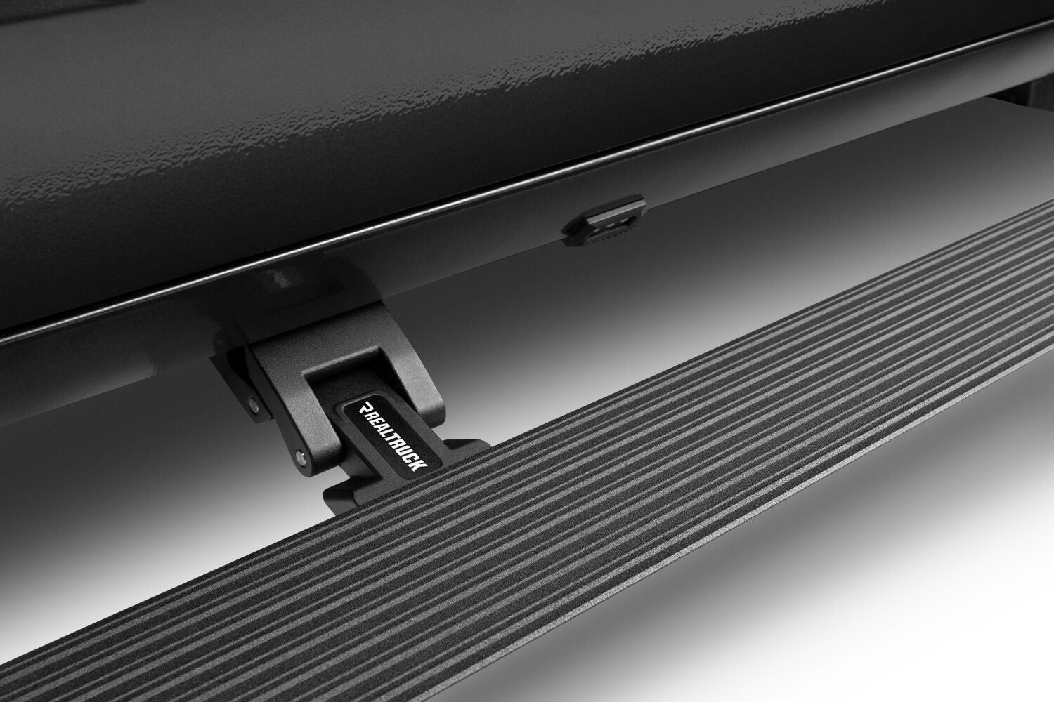 RealTruck VoltStep Electric Running Board Kit Textured Black For 2019-2026 Silverado/Sierra 1500 Go Rhino