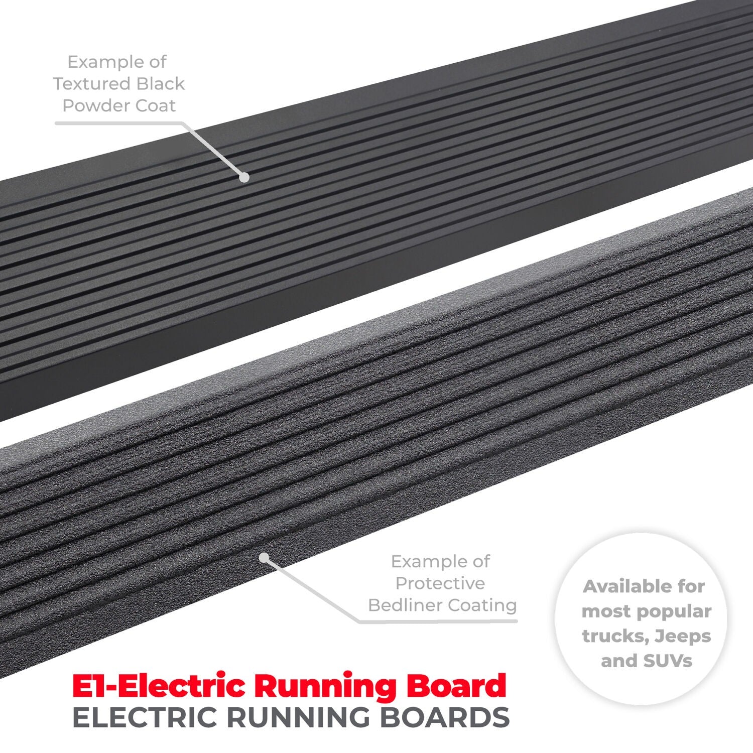RealTruck VoltStep Electric Running Board Kit Textured Black 2019-2026 Ram 1500 Extended Cab Go Rhino
