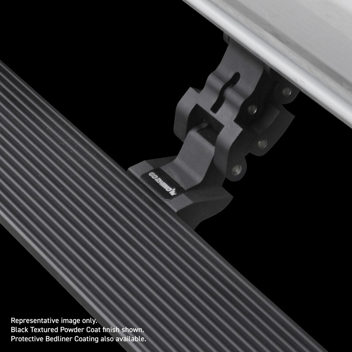 RealTruck VoltStep Electric Running Board Kit Protective Bedliner Coating 2022-2026 Toyota Tundra Double Cab Go Rhino