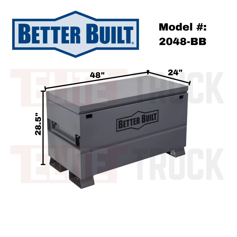 Better Built 48" Job Site Storage Chest Box Model 2048-BB