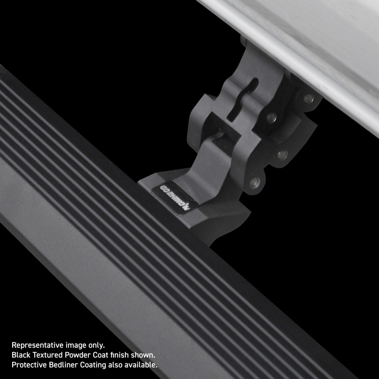 VoltSteps W/Mounting Brackets Protective Bedliner Coating 2018-2026 Jeep Wrangler Go Rhino