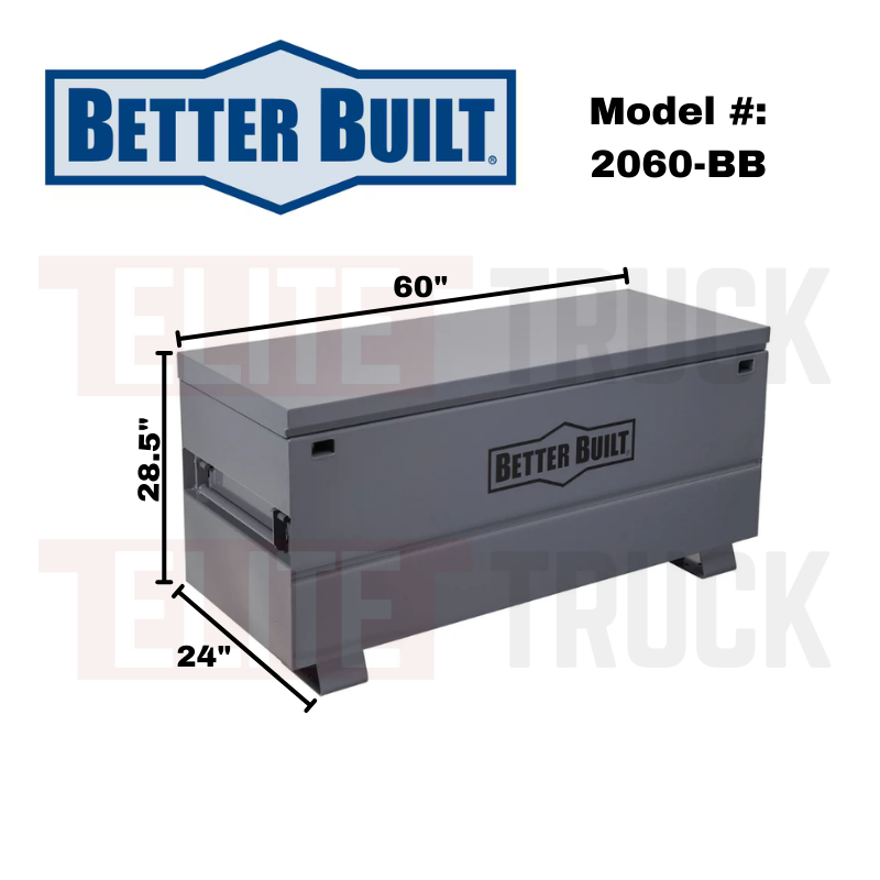 Better Built 60" Job Site Storage Chest Box Model 2060-BB