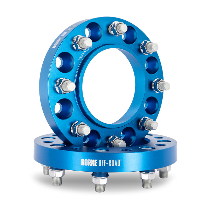 Mishimoto Wheel Spacers 8x165.1 116.7 38.1 M14 Blue