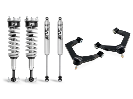 1-Inch Performance Ball Joint Leveling Kit With Fox Ps Coilover 2.0 Ifp Shocks for 2019-2024 Silverado Trail Boss/Sierra AT4 1500 4WD Cognito