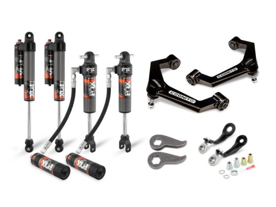 3-Inch Elite Leveling Kit with Fox 2.5 Elite Performance Series Shocks for 2011-2019 Silverado/Sierra 2500/3500 2WD/4WD Cognito