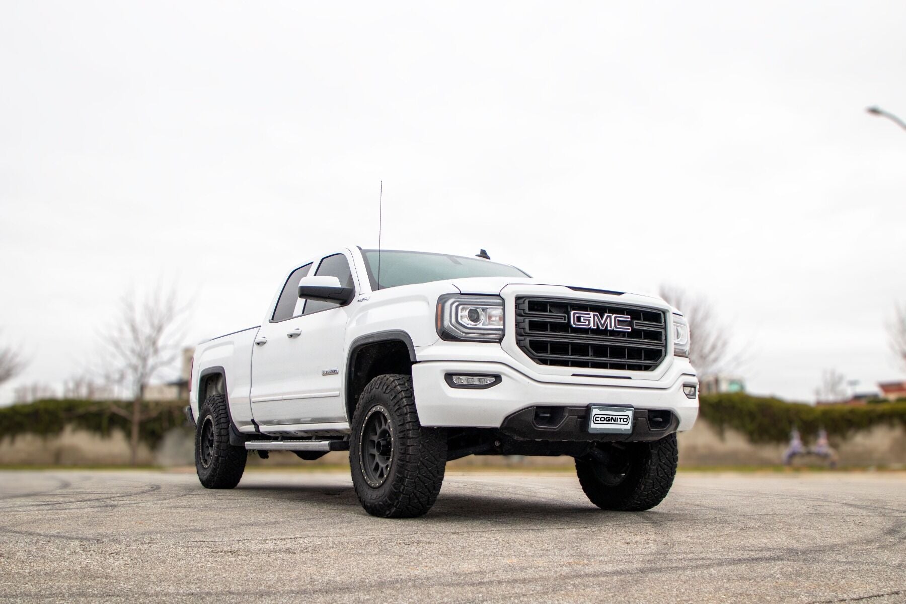 3-Inch Performance Leveling Kit With Fox 2.0 Ifp Shocks For 2014-2018 Silverado/ Sierra 1500 2WD/4WD With OEM Stamped Steel/ Cast Aluminum Control Arms Cognito