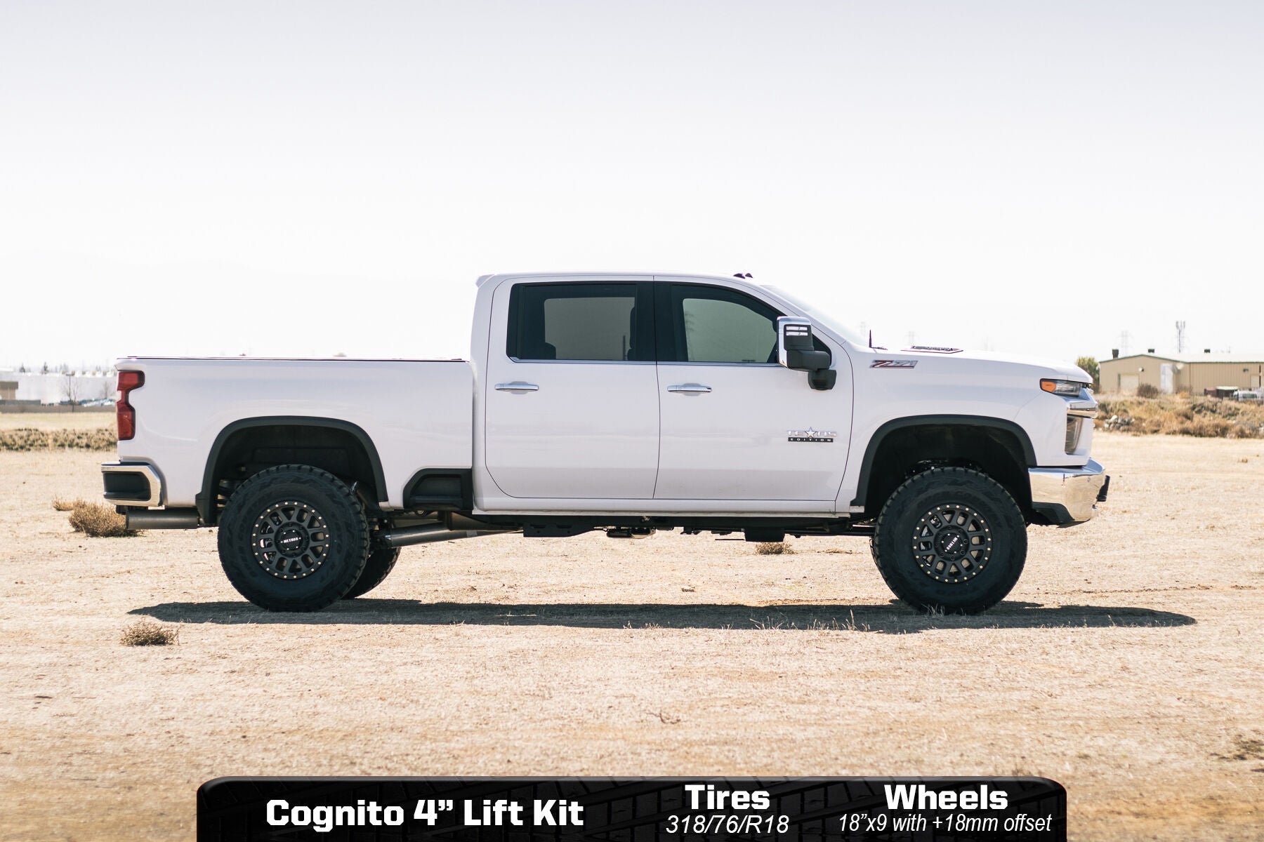 4-Inch Elite Lift Kit with Elka 2.5 Reservoir Shocks for 2020-2024 Silverado/Sierra 2500/3500 2WD/4WD Cognito