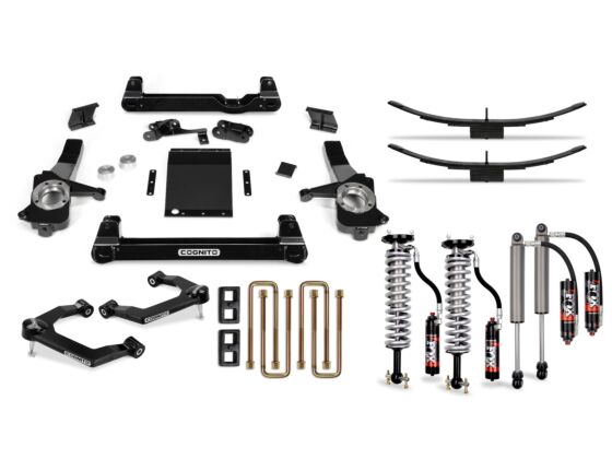 6-Inch Elite Lift Kit with Fox 2.5 Elite Performance Series Shocks For 2019-2024 Silverado/Sierra 1500 2WD/4WD Including AT4 and Trail Boss Cognito