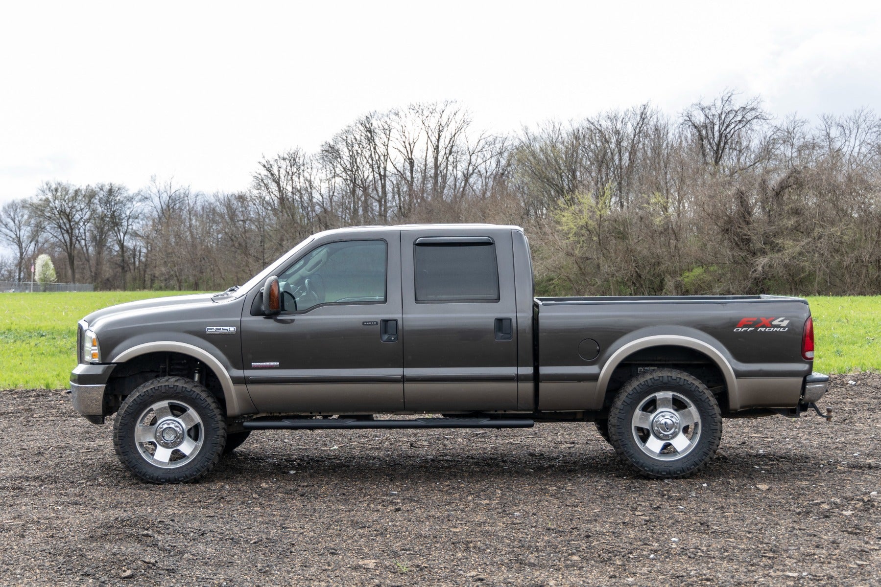 Oval Nerf Step Crew Cab Black Ford F-250/F-350 Super Duty (99-16) Rough Country