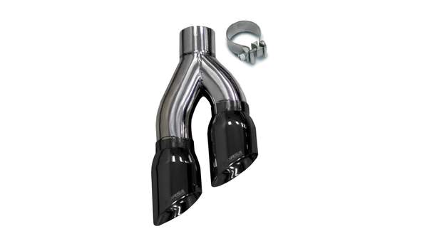 2019 Ram 1500 V8 3.0 Inch Side Exit Catback Exhaust System with Twin 4.0 Inch Pro Series Tips Black Sport Sound Level