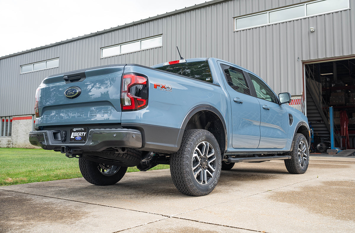 3 Inch Cat-Back Exhaust,After Axle Exhaust Dump for Off-Road Use 24-25 Ford Ranger Corsa Performance