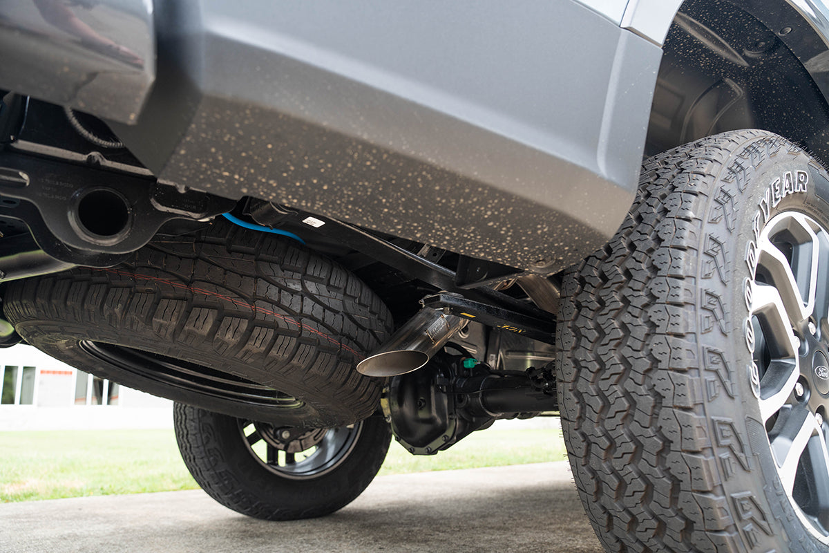 3 Inch Cat-Back Exhaust,After Axle Exhaust Dump for Off-Road Use 24-25 Ford Ranger Corsa Performance