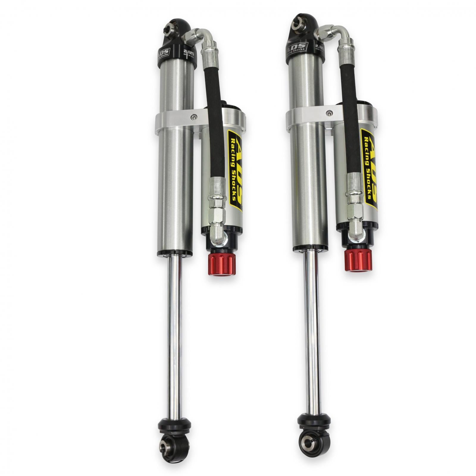 2019-2023 Ford Ranger Direct Fit 2.125 inch Adjustable Piggyback Race Shocks Rear 15.339 Inch Collapsed 25.352 Inch Extended ADS Shocks