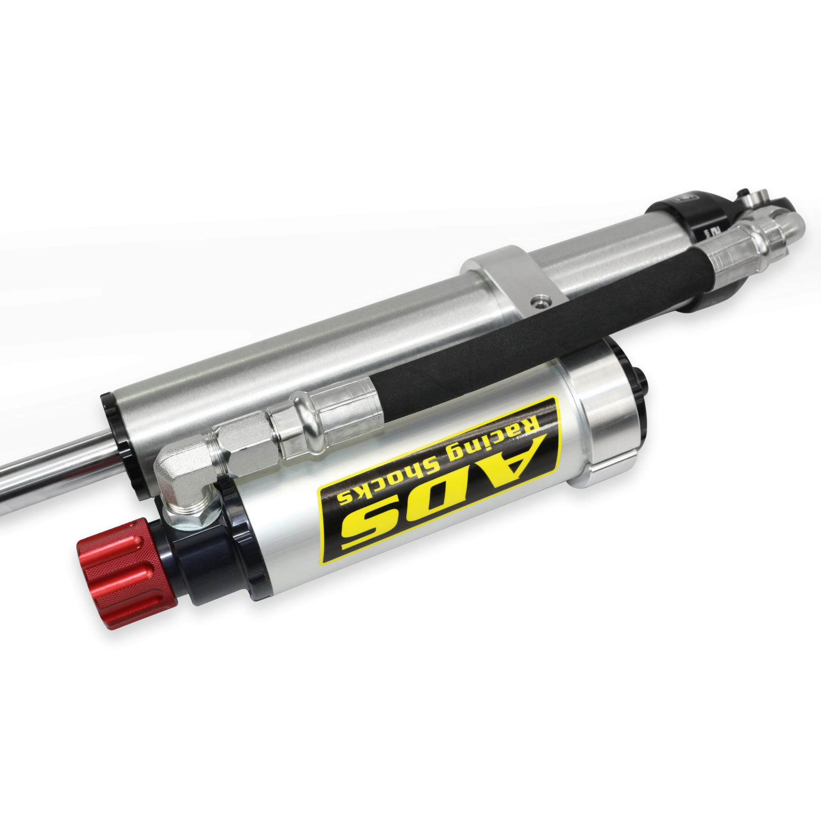 2019-2023 Ford Ranger Direct Fit 2.125 inch Adjustable Piggyback Race Shocks Rear 15.339 Inch Collapsed 25.352 Inch Extended ADS Shocks